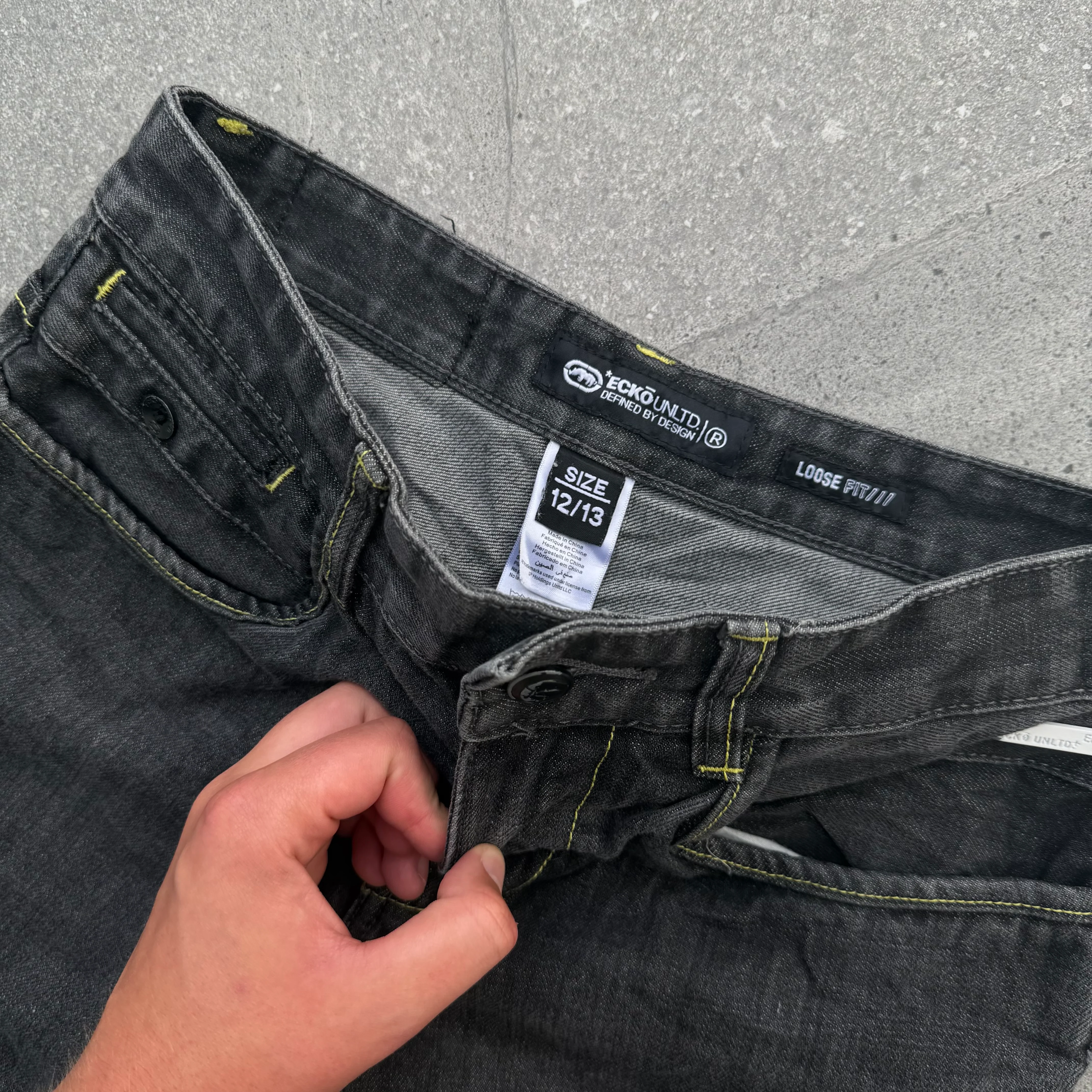 girls ecko jorts - 29” - Image 4